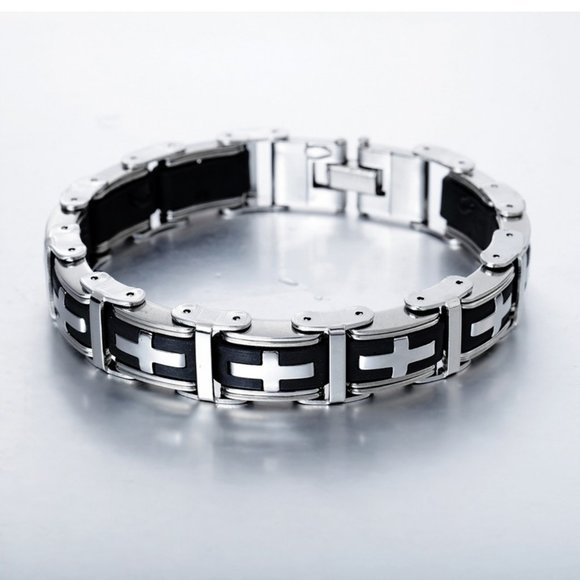 men cross bracelet - Picture 2 of 4